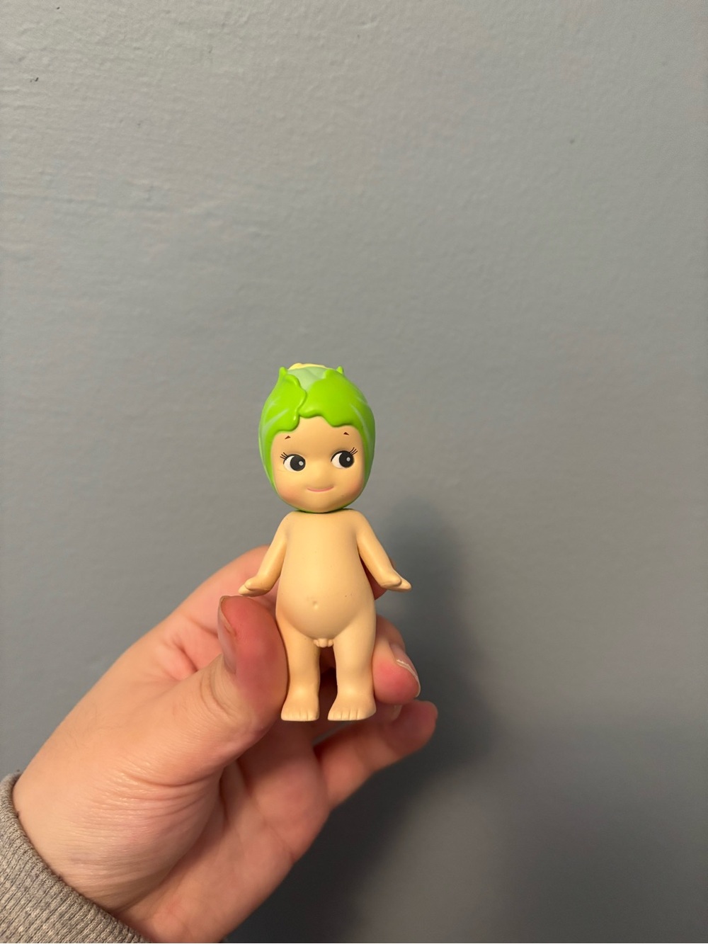 Green-Headed Mini Doll Figurine – Playtime Companion